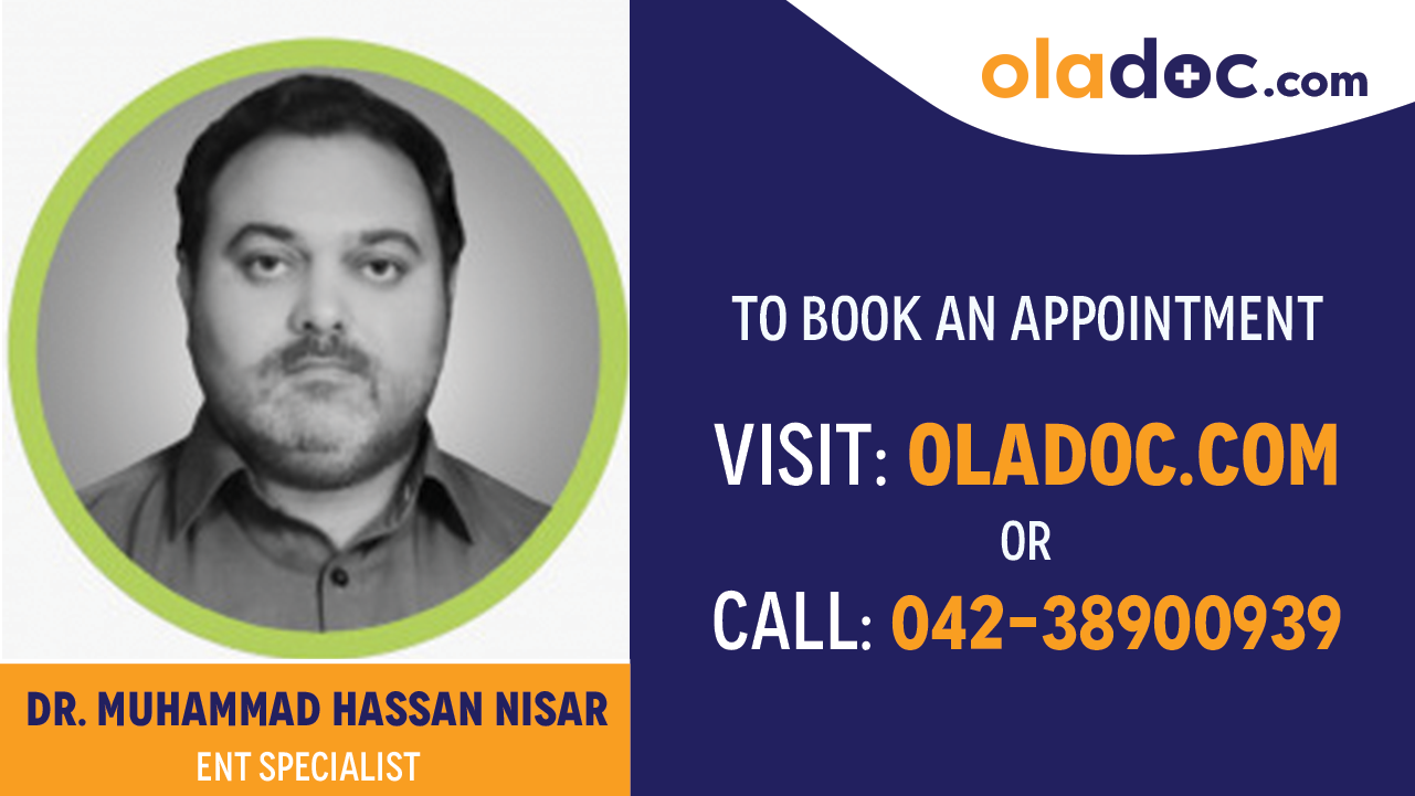 Book appointment with Dr. Mohib Ullah-best ENT Specialist in Multan